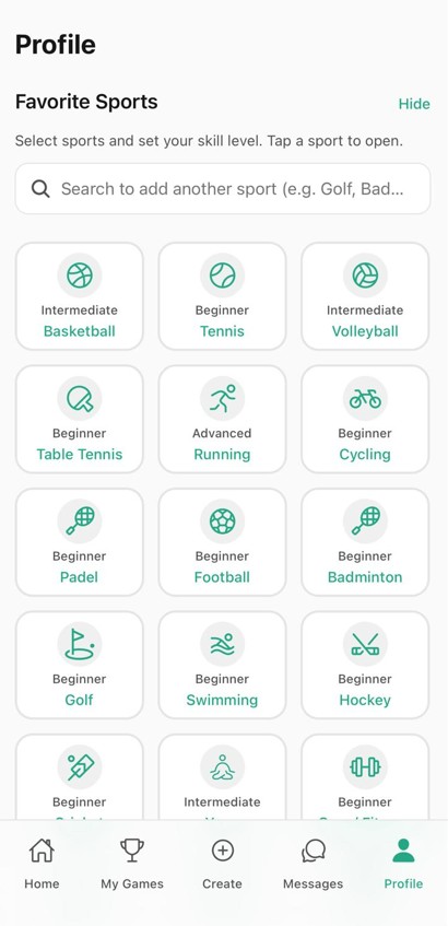 GoPlayPal screenshot 1